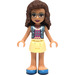 LEGO Olivia avec Dark Rose Haut Minifigurine