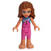 LEGO Olivia met Dark Roze Wetsuit Minifiguur