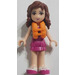 LEGO Olivia avec Orange Gilet de sauvetage