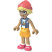 LEGO Olly with Pink Beanie and Orange Shorts Minifigure