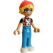 LEGO Olly med Rosa Beanie Minifigur