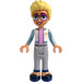 LEGO Olly with White and Metallic Light Blue Jacket Minifigure