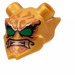 LEGO Oni Visor with Mask with Green Eyes (99237)