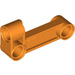 LEGO Oranje 90-Degree Kruis Blok Balk met Gaten (11455 / 29162)