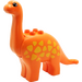 LEGO Orange Adult Long Neck Brachiosaurus Dinosaur with Spots Duplo (31053)