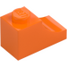 LEGO Orange Arche 1 x 2 Inversé (78666)