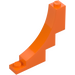 LEGO Orange Arch 1 x 5 x 4 Inverted (4294 / 30099)