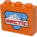 LEGO Помаранчевий Arctic Sign Stickered Assembly