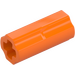 LEGO Orange Axel Anslutning (Slät med &#039;x&#039; hål) (59443)