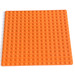 LEGO Orange Baseplate 16 x 16 (6098 / 57916)