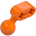 LEGO Oransje Bjelke 2 med Vinklet Kuleledd (50923 / 59141)