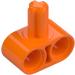 LEGO Orange Beam 2 with Axle (7244) LEGO Orange Beam 2 with Axle (7244)