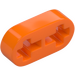 LEGO Oranje Balk 2 x 0.5 met As Gaten (41677 / 44862)