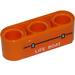 LEGO Oranje Balk 3 met &#039;LIFEBOAT&#039; Sticker (32523)