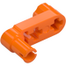 LEGO Orange Faisceau 3 x 0.5 avec Knob et Épingle (33299 / 61408)