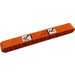 LEGO Orange Beam 9 with Crane Arms, Arrows, Hooks Sticker (40490)