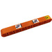 LEGO Orange Faisceau 9 avec Exclamation Mark dans Danger Sign, Arrows, Grue Bras Autocollant (40490)