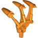 LEGO Orange Bionicle Claw Triple with Axle (32506)