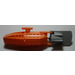 LEGO Oranje Boat Motor met Rudder (48064 / 54824)