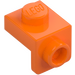 LEGO orange Beslag 1 x 1 med 1 x 1 Plade ned (36841)