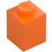 LEGO Oranje Steen 1 x 1 (3005 / 30071)