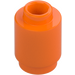 LEGO Orange Brick 1 x 1 Round with Open Stud (3062)