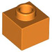 LEGO Orange Brique 1 x 1 x 0.7 (86996)