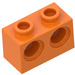 LEGO Oranje Steen 1 x 2 met 2 Gaten (32000)