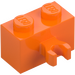 LEGO Arancione Mattoncino 1 x 2 con Verticale Clip con clip aperta a &#039;O&#039; (42925 / 95820)