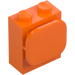 LEGO Orange Brick 1 x 2 x 2 with Paper / Photo Holder (37452)