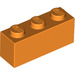 LEGO Orange Brick 1 x 3 (3622 / 45505)