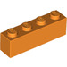 LEGO Orange Backstein 1 x 4 (3010 / 6146)