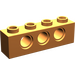 LEGO Orange Brique 1 x 4 avec des trous (3701)