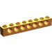 LEGO Orange Brique 1 x 8 avec des trous (3702)