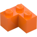 LEGO Orange Stein 2 x 2 Ecke (2357)