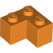 LEGO Orange Brique 2 x 2 Coin (2357)
