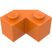 LEGO Orange Brique 2 x 2 Facet (87620)