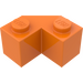 LEGO Oranje Steen 2 x 2 Facet (87620)