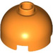 LEGO Orange Brique 2 x 2 Rond avec Dome Haut (Goujon de sécurité, support d&#039;essieu) (3262 / 30367)