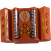 LEGO Orange Brique 2 x 2 avec Sloped Motor Bloquer Sides avec Light / Lightning Bolt (30601)