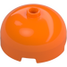 LEGO Oransje Kloss 3 x 3 Rund Dome (49308)