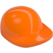 LEGO Orange Cap with Short Curved Bill with Short Curved Bill (86035)