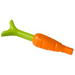 LEGO Orange Carrot with Lime leaves