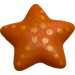 LEGO Orange Clikits Small Star with Starfish Decoration (45463)