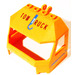 LEGO Oranje Cockpit 6 x 4 x 3 met TOW TRUCK en Blauw Haak Patroon (45406 / 46016)