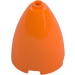 LEGO Orange Cone 3 x 3 x 3 (1744)