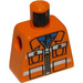 LEGO Orange Byggarbetare Kropp utan armar (973)