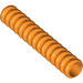 LEGO Orange Corrugated Tuyau 4 cm (5 Goujons) (23006 / 42855)