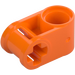 LEGO orange Kryds Blok 90° 1 x 2 (Aksel/Pin) (6536 / 40146)