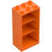 LEGO oranžová Skříňka 2 x 3 x 5 s Shelves (2656)